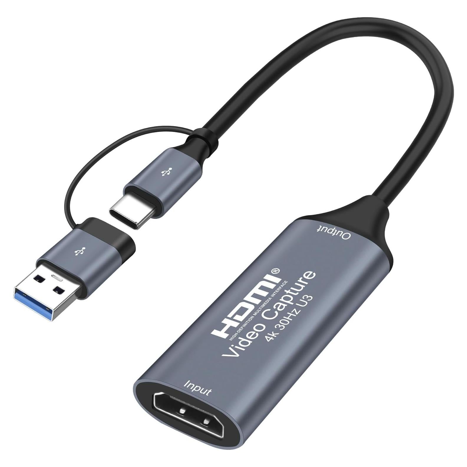 Tarjeta de Captura de Video 4K HDMI a USB XMSJSIY 1080p