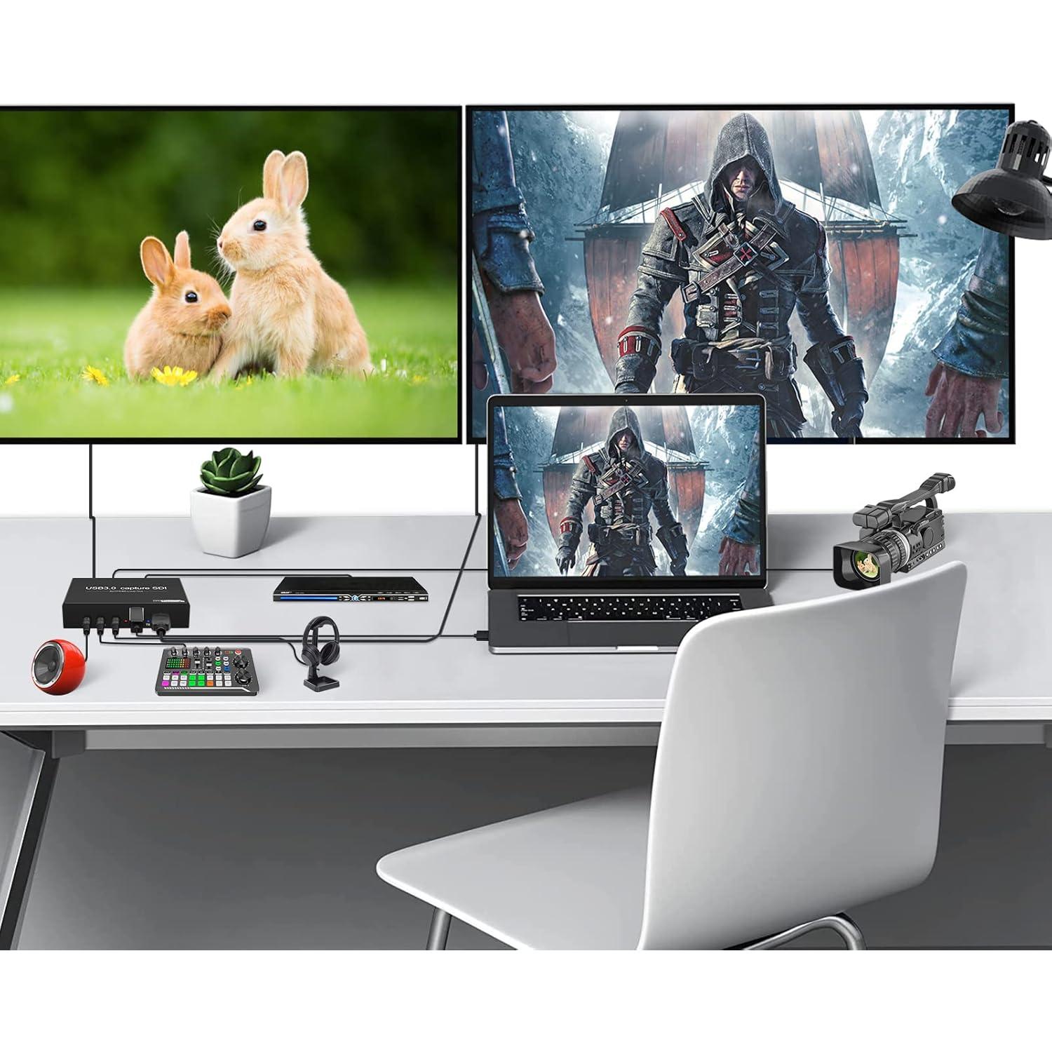 Tarjeta de Captura de Video SDI Wiistar UHS30B 1080P 60fps USB3.0