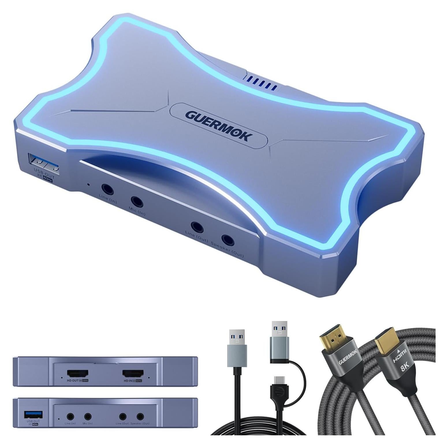 Tarjeta de Captura HDMI 4K Guermok Z73-jp USB 3.0
