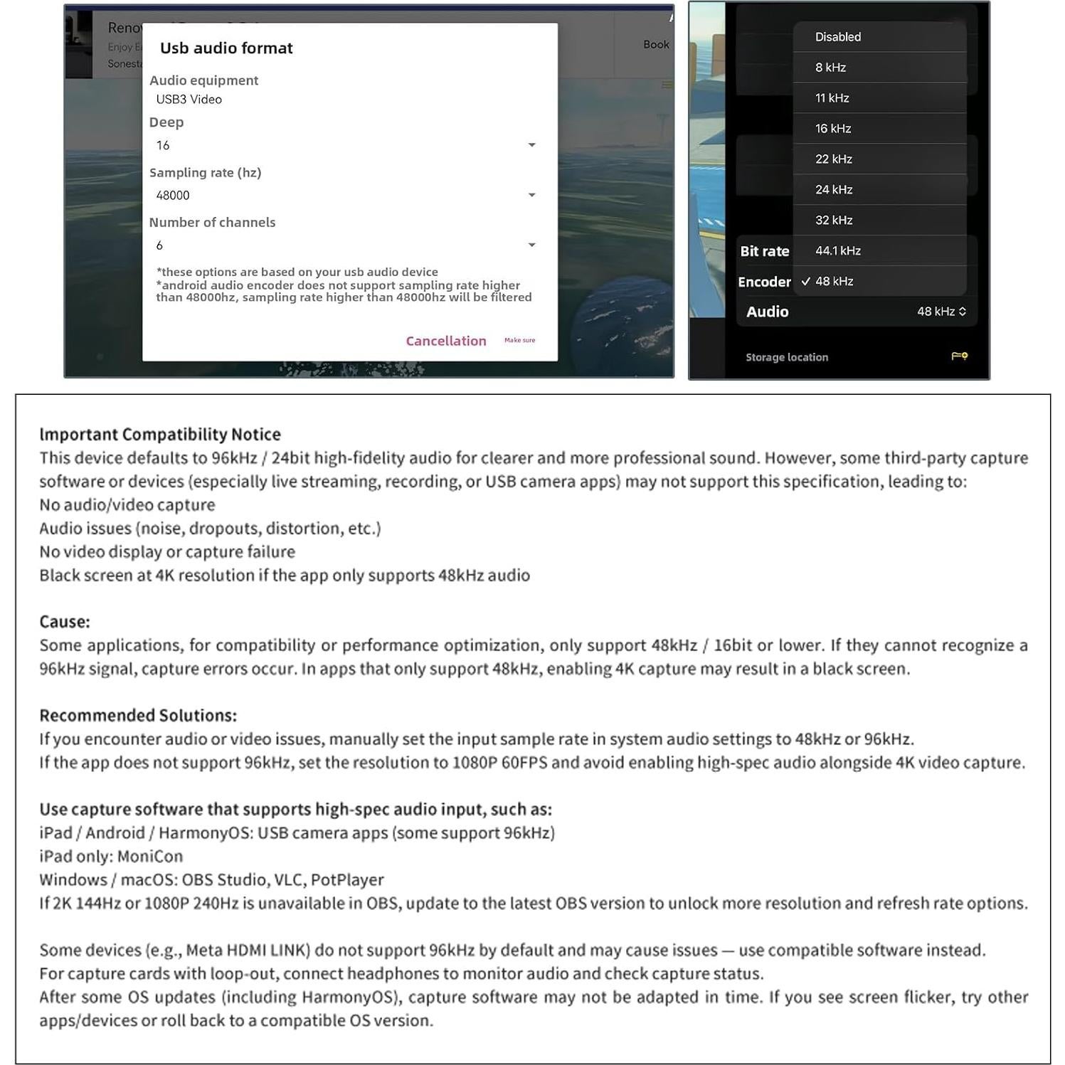 Tarjeta de Captura HDMI 4K Guermok Z73-jp USB 3.0