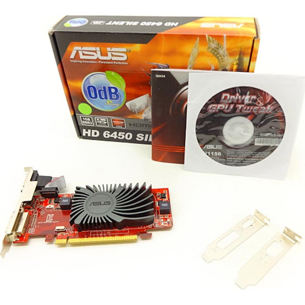 Tarjeta de Video ASUS EAH6450 1GB DDR3 Bajo Perfil HDMI