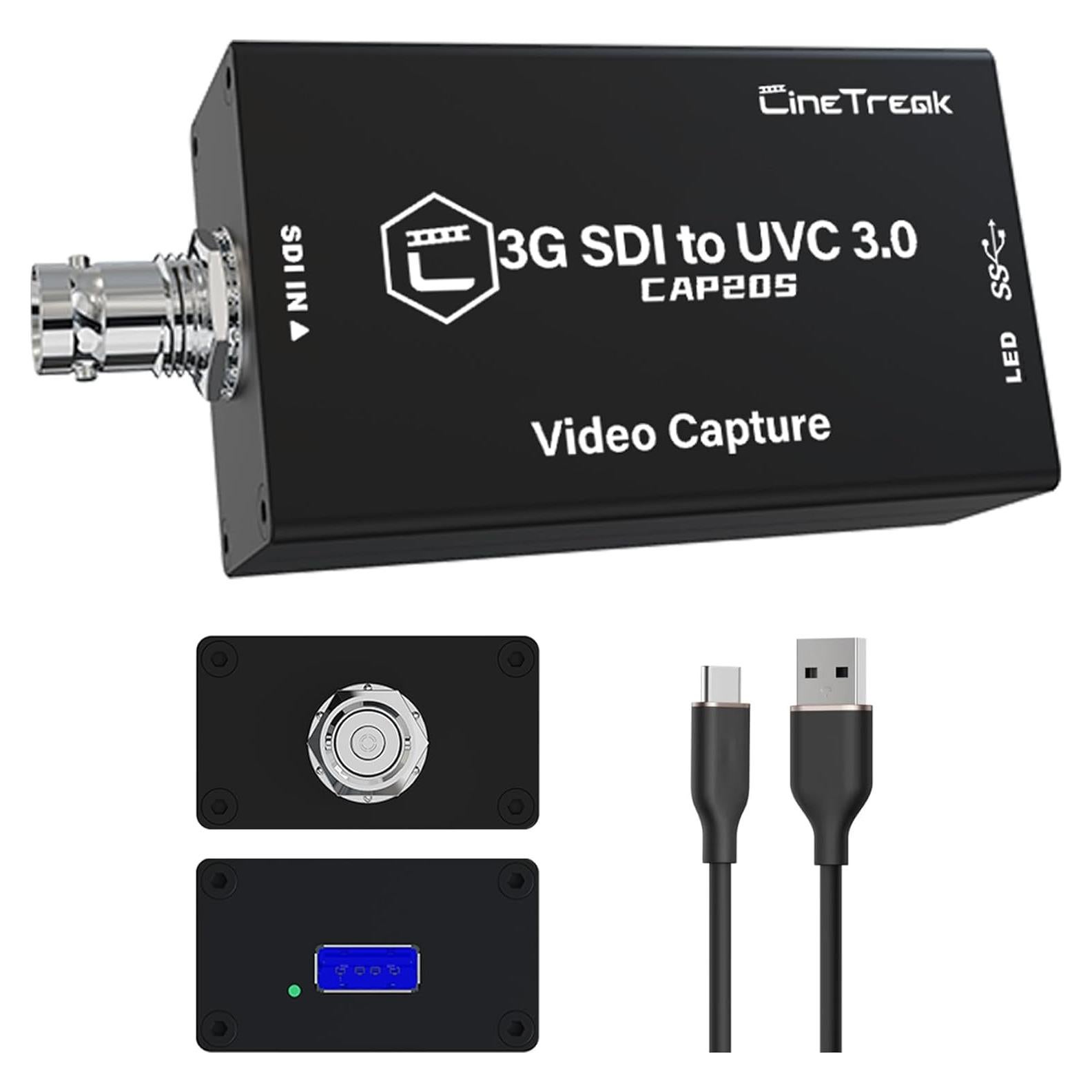 Tarjeta de Captura Cinetreak CAP20S SDI a USB 3.0 1080p60
