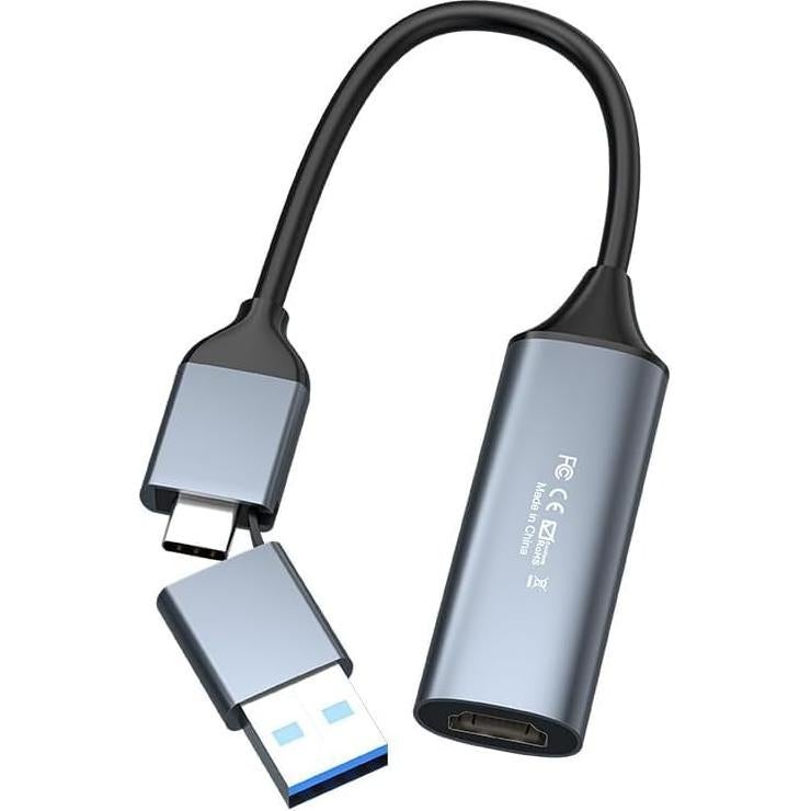 Tarjeta de Captura de Video FANTIA 4K HDMI a USB C/A 1080P