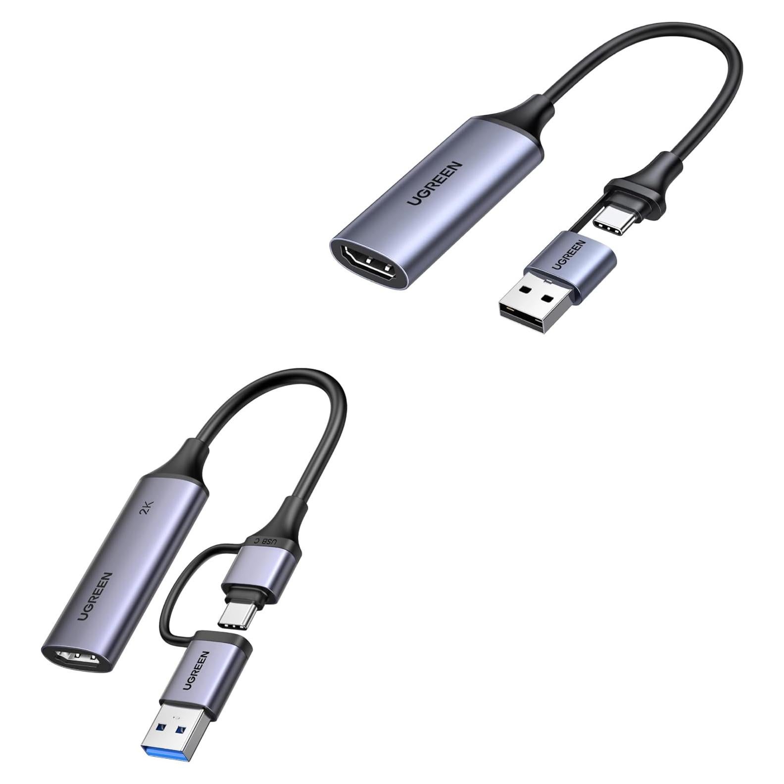 Tarjeta de Captura UGREEN HDMI a USB 3.0 4K 1080P 60FPS