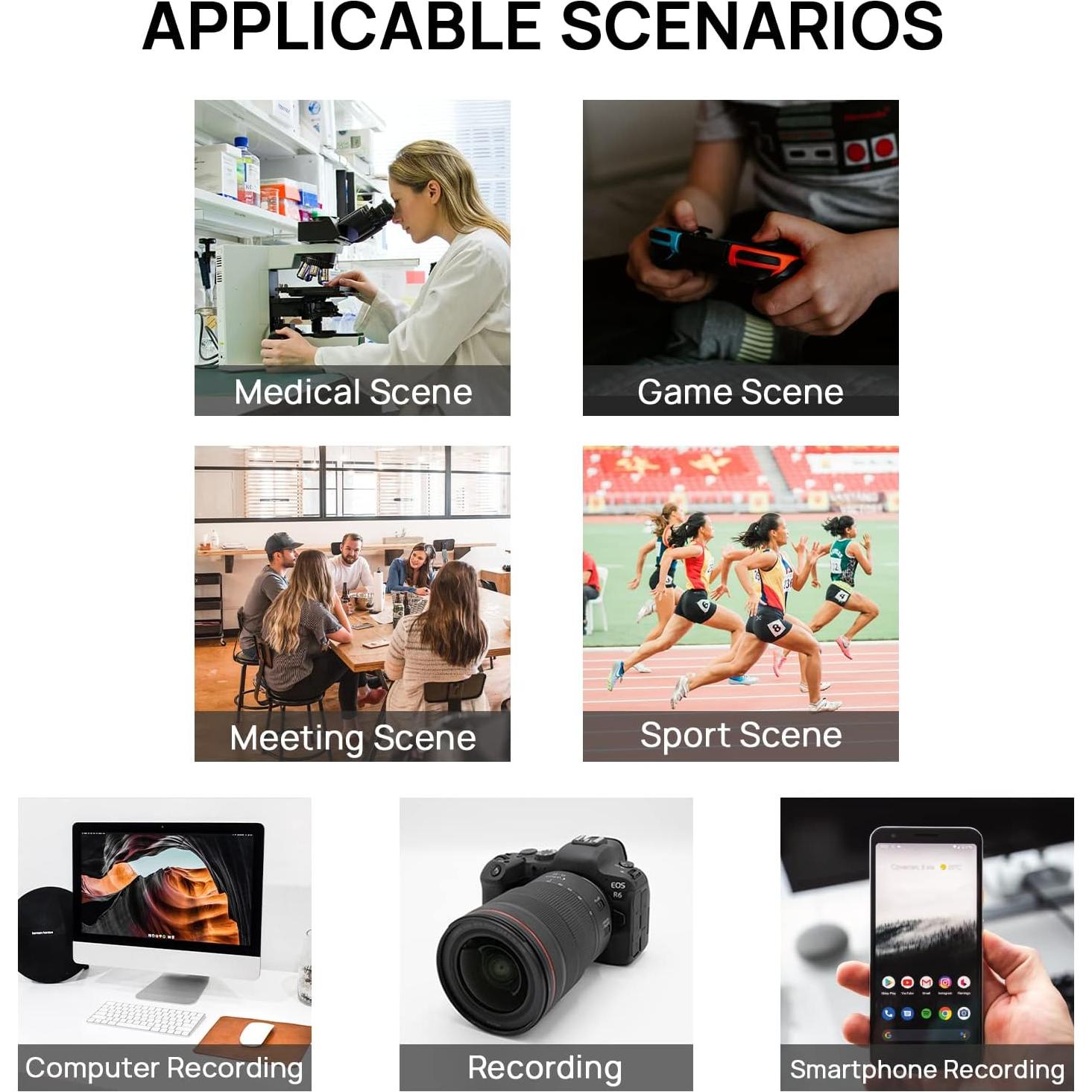 Monitor de Cámara SUIKUI RH35 3.5" 1080P Grabación Full HD