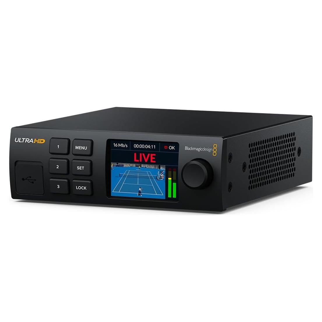 Decodificador de Streaming Blackmagic 4K HDMI y SDI