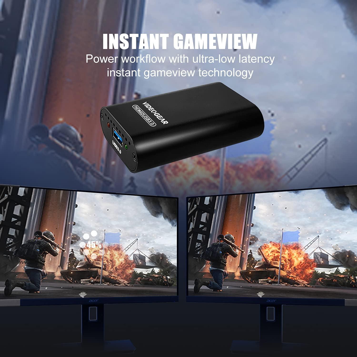 Tarjeta de Captura USB 3.0 Videogear 1080P 60Hz HDMI SDI