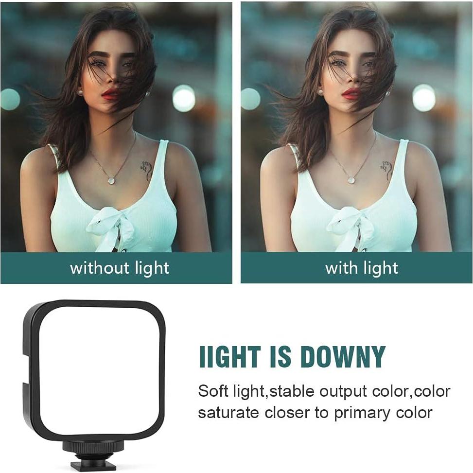 Kit de Vlogging Mcoplus para Smartphone con Micrófono y Luz LED