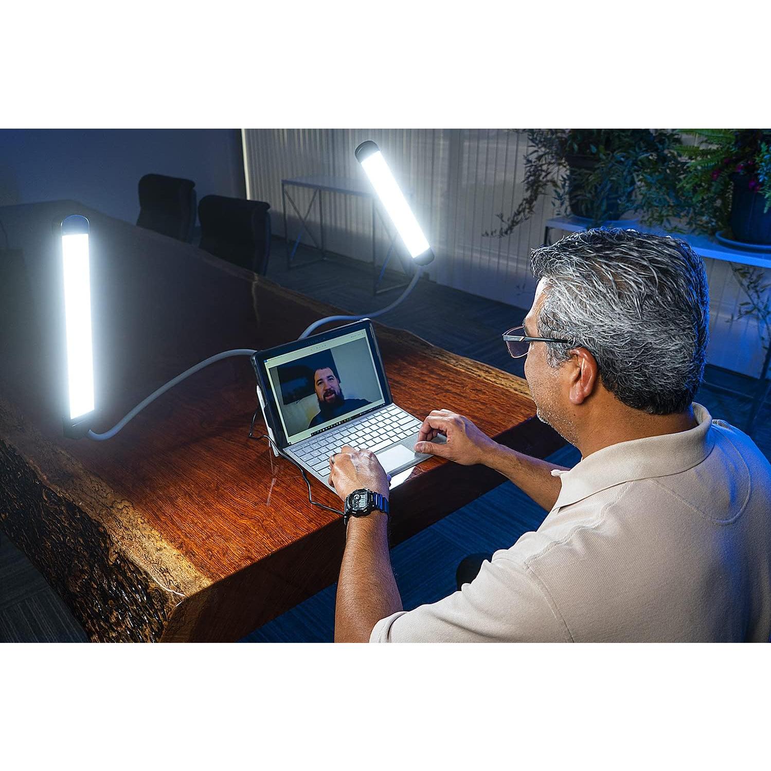 Kit de Luz LED Dimmable Fotodiox Selfie Starlite Stix 110cm