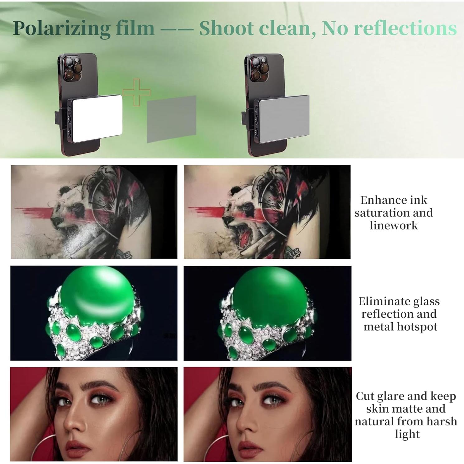 Luz para Selfies Fox Dynamics PP-120-CCT 120 LEDs Recargable