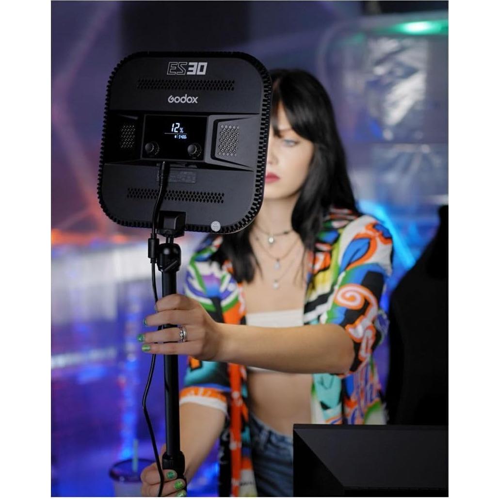 Kit de Luz LED E-Sport Godox ES30 con Brillo Ajustable