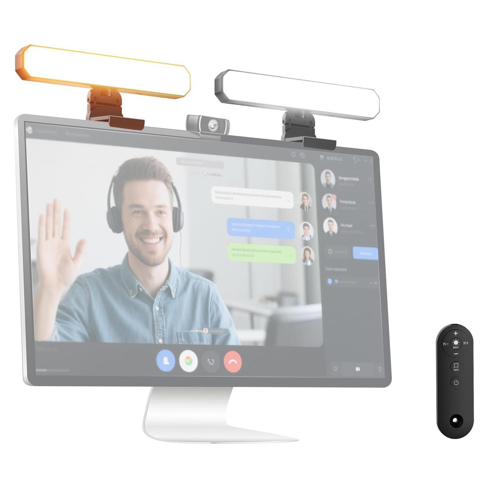 Barra de Luz LED Doble NEEWER L10 para Monitor 12W Bi Color