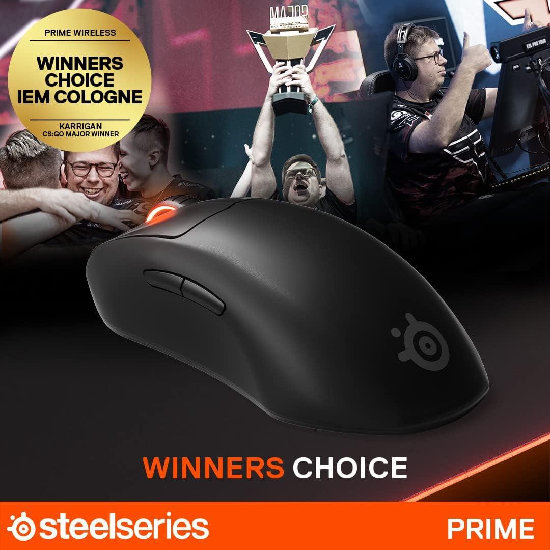 Ratón de Juego SteelSeries Prime - Sensor Óptico 18,000 CPI