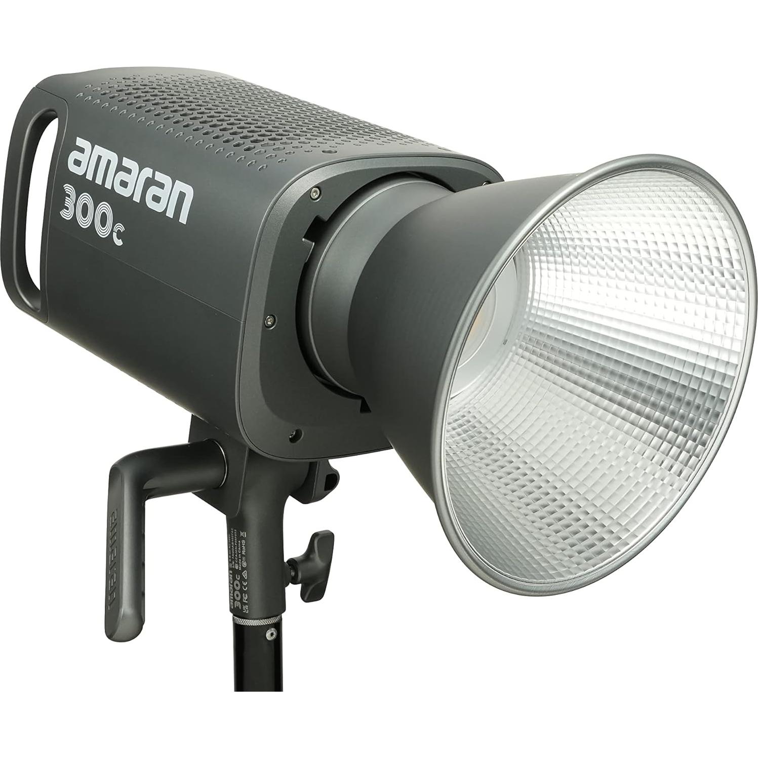 Aputure Amaran 300c Luz de Video RGB COB 2500K-7500K