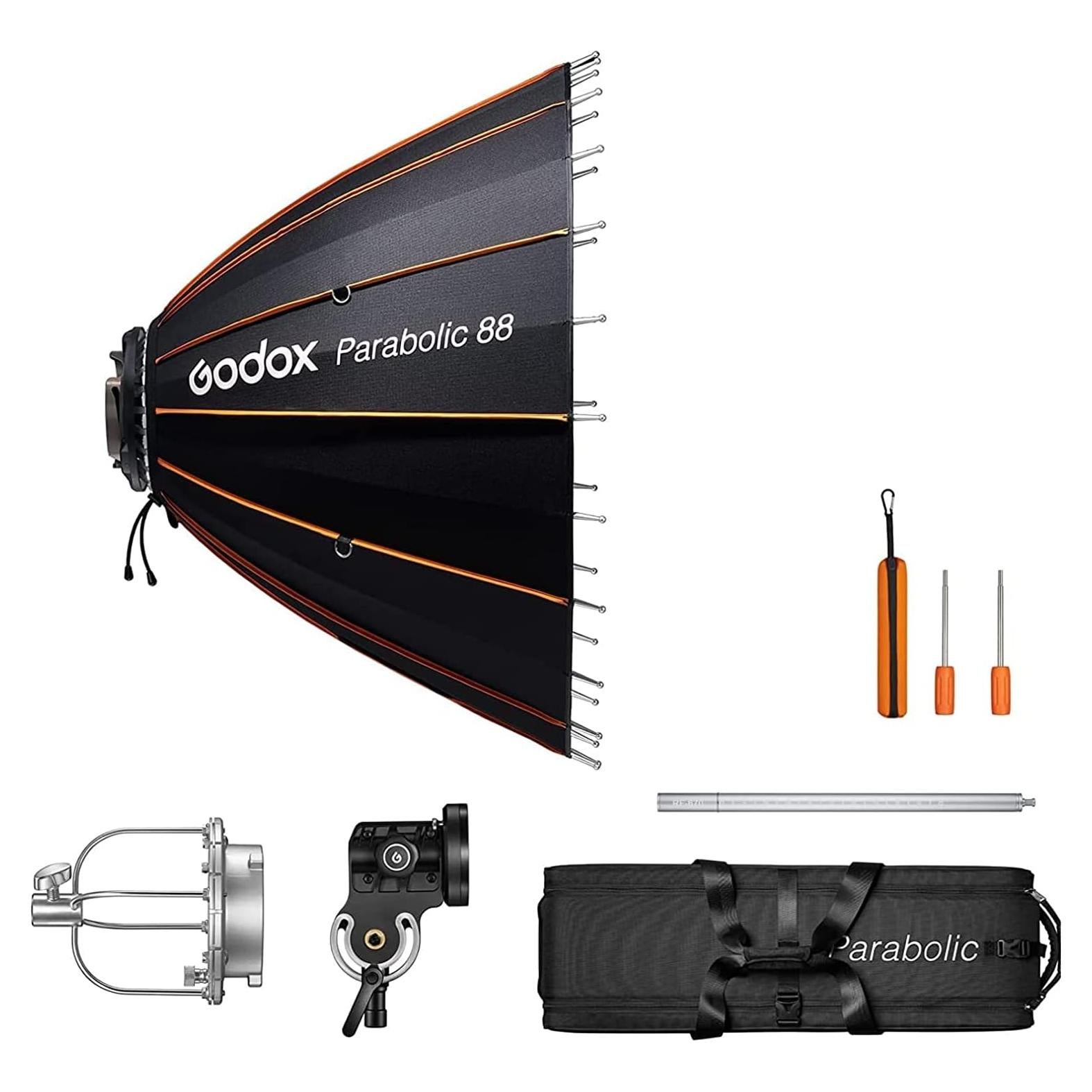 Kit de Iluminación Parabólica Godox 68" (172.72 cm) Profesional