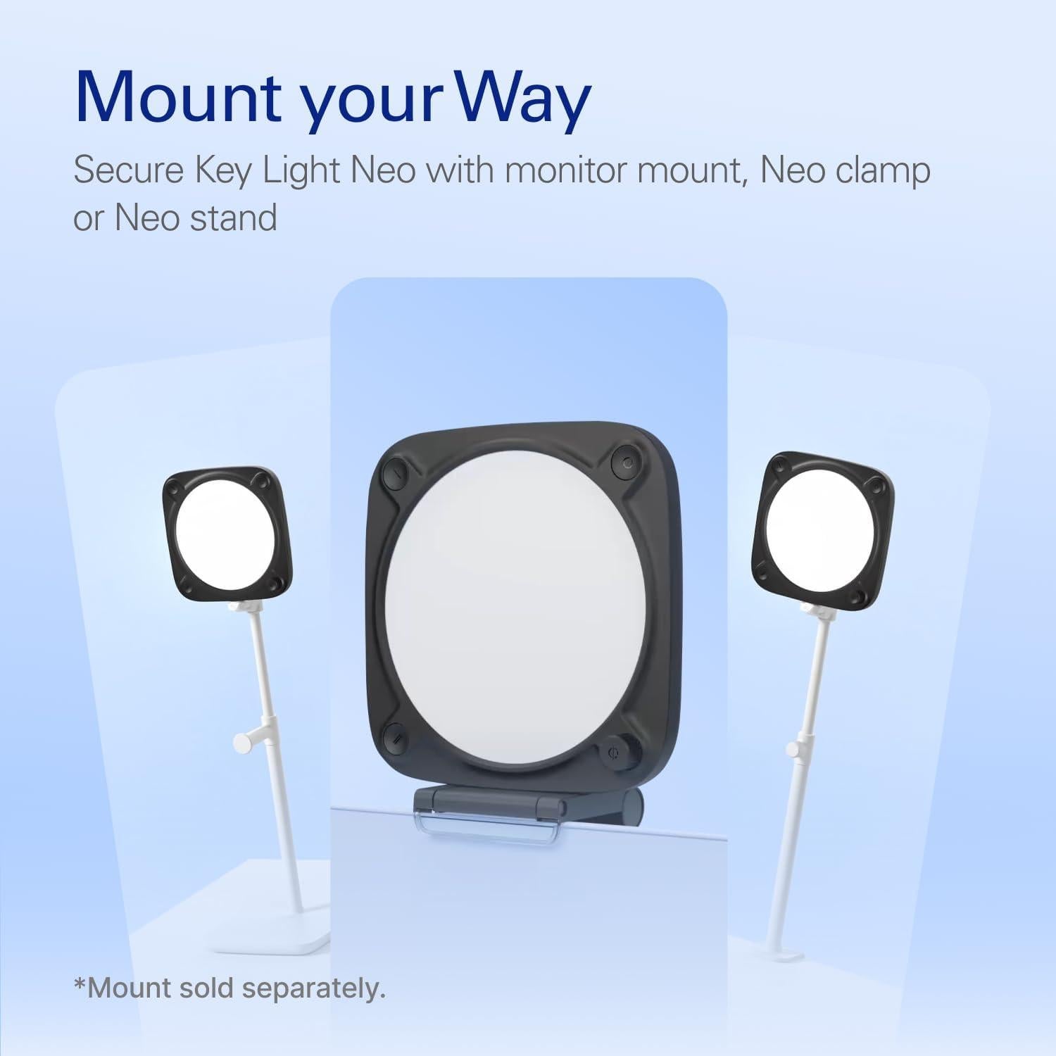 Elgato Key Light Neo Negro - Luz Profesional para Videollamadas