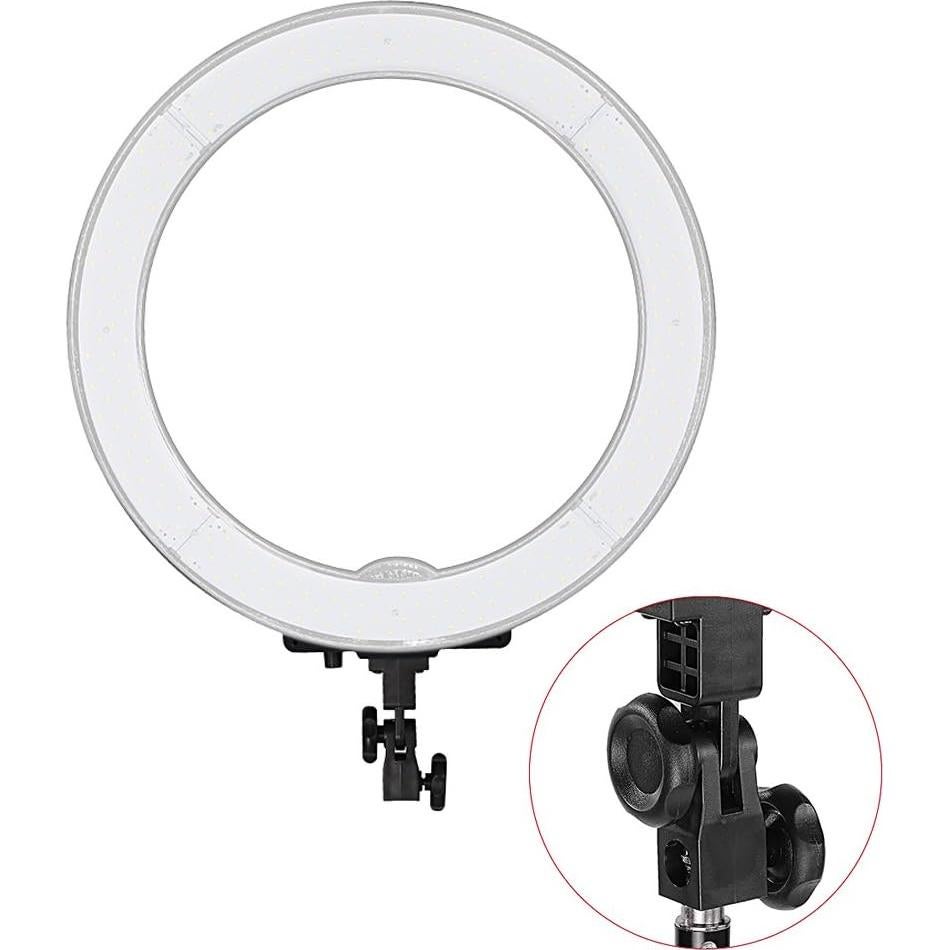 Adaptador Convertidor de Luz de Anillo Neewer 180° Ajustable