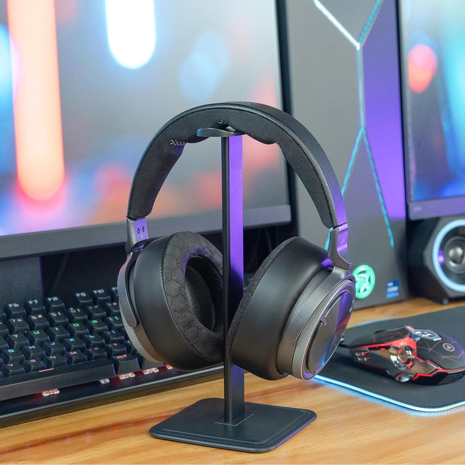 Almohadillas de Gel Refrigerante Wicked Cushions para Corsair Virtuoso Max - Negro