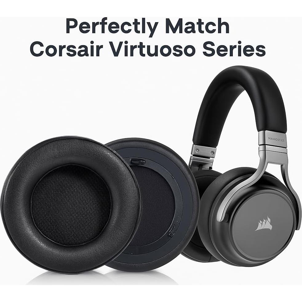 Almohadillas de Repuesto Framonics para Corsair Virtuoso RGB SE
