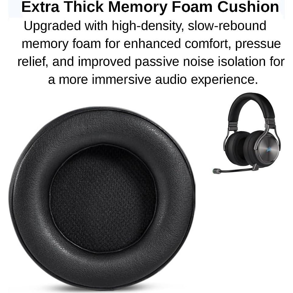 Almohadillas de Repuesto Framonics para Corsair Virtuoso RGB SE