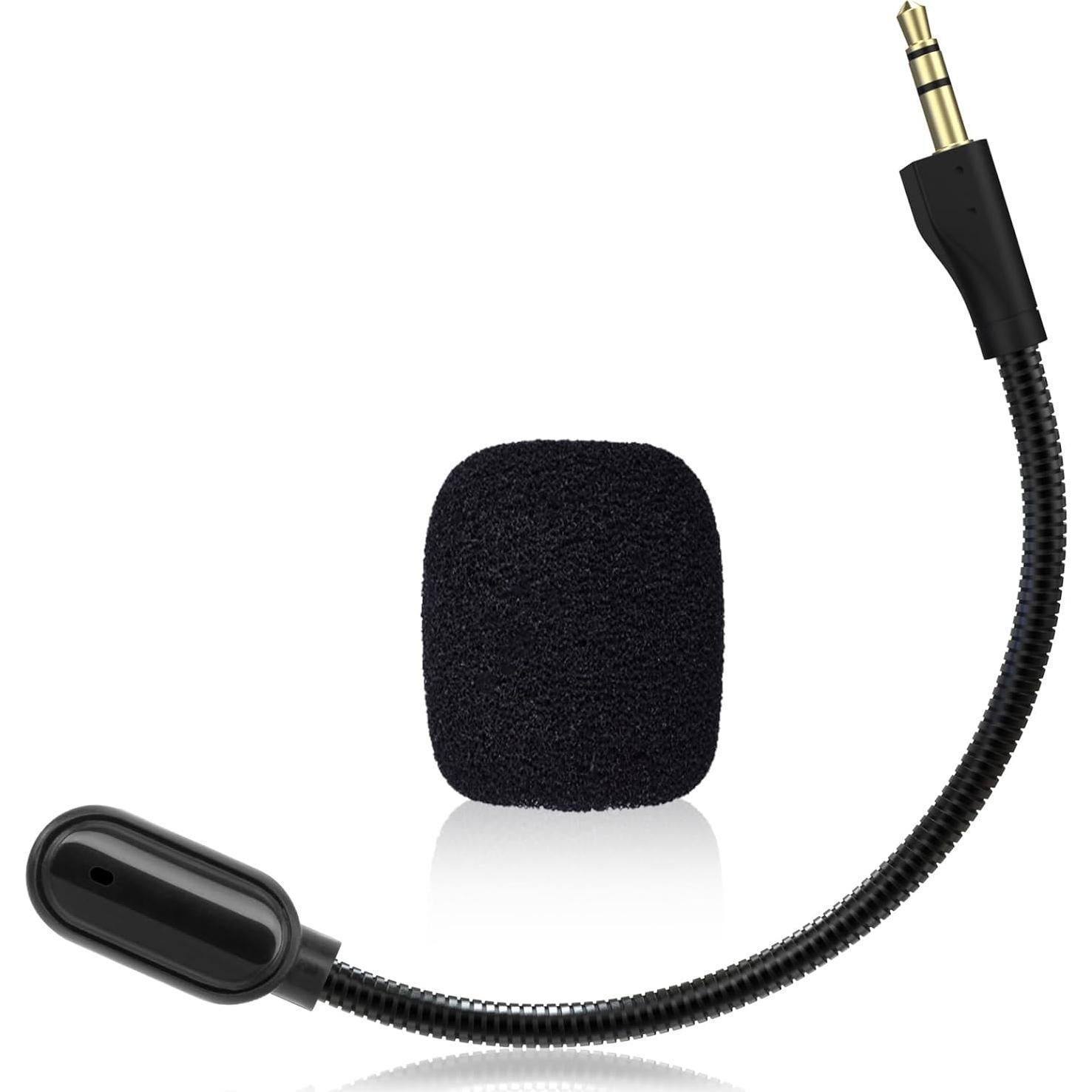 Toxaoii Mic Replacement Compatible with Logitech G PRO X2, G PRO X Wireless, and G Pro Wired Gaming Headsets, 3.5mm Detachable G Pro X Noise Cancelling Microphone Boom for Xbox One, PS4, PS5