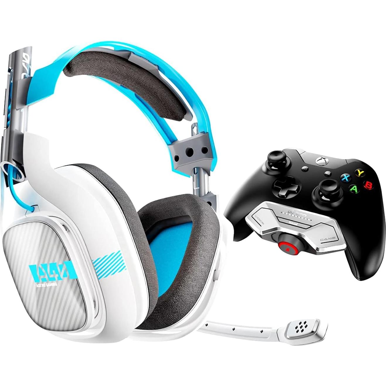 Micrófono desmontable Astro A40 TR blanco con cancelación de ruido