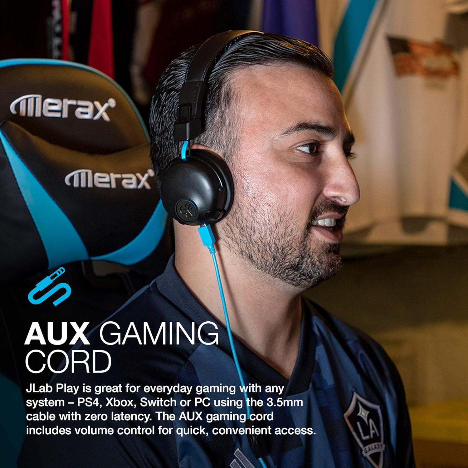 Auriculares Inalámbricos JLab Play para Juegos, 22h Batería, Bluetooth 5