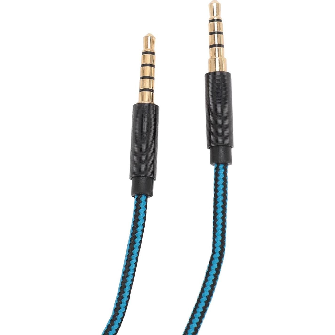 Cable de audio 3.5mm 5 polos a 4 polos Logitech Astro 2m