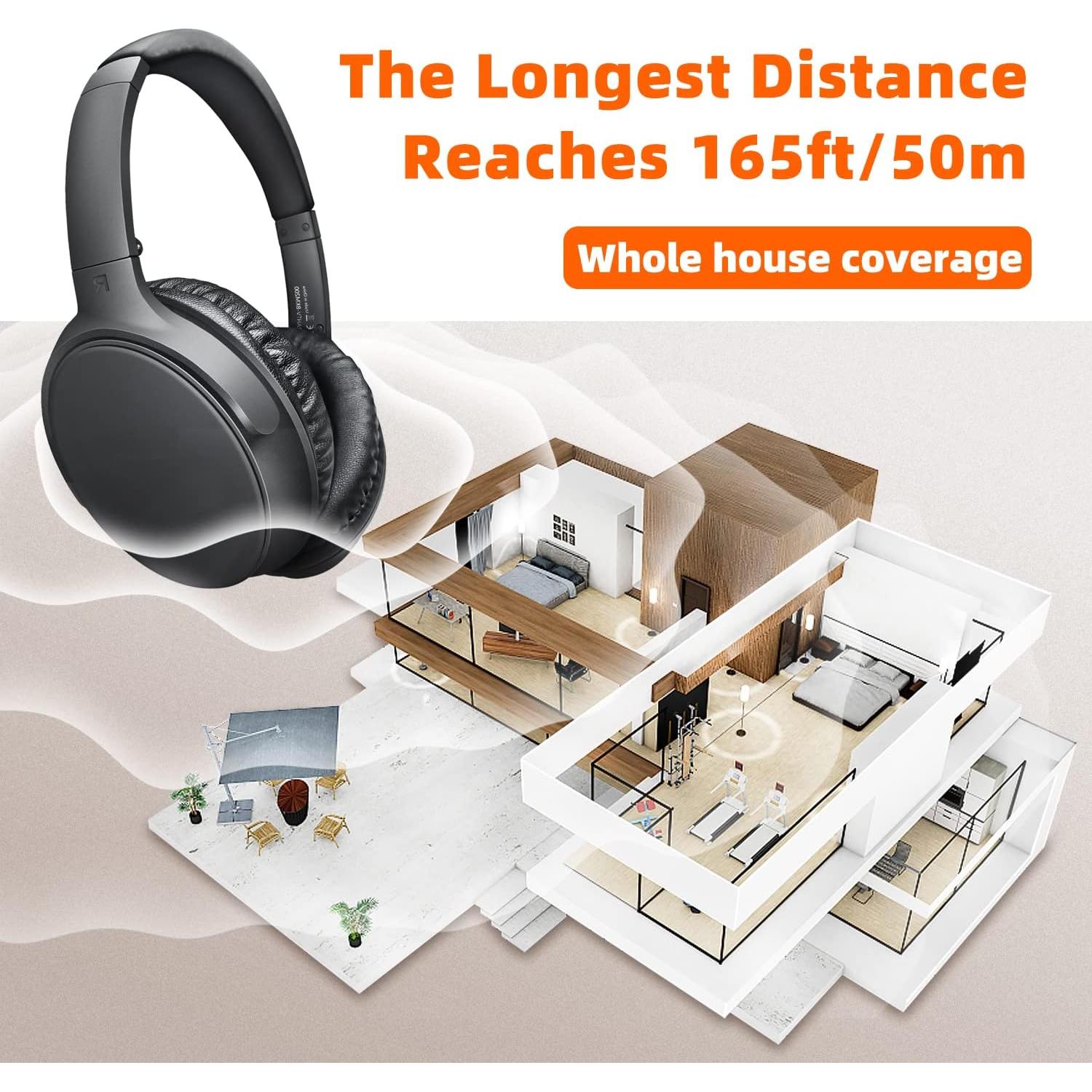 Auriculares Inalámbricos BKM300 para TV con Transmisor USB