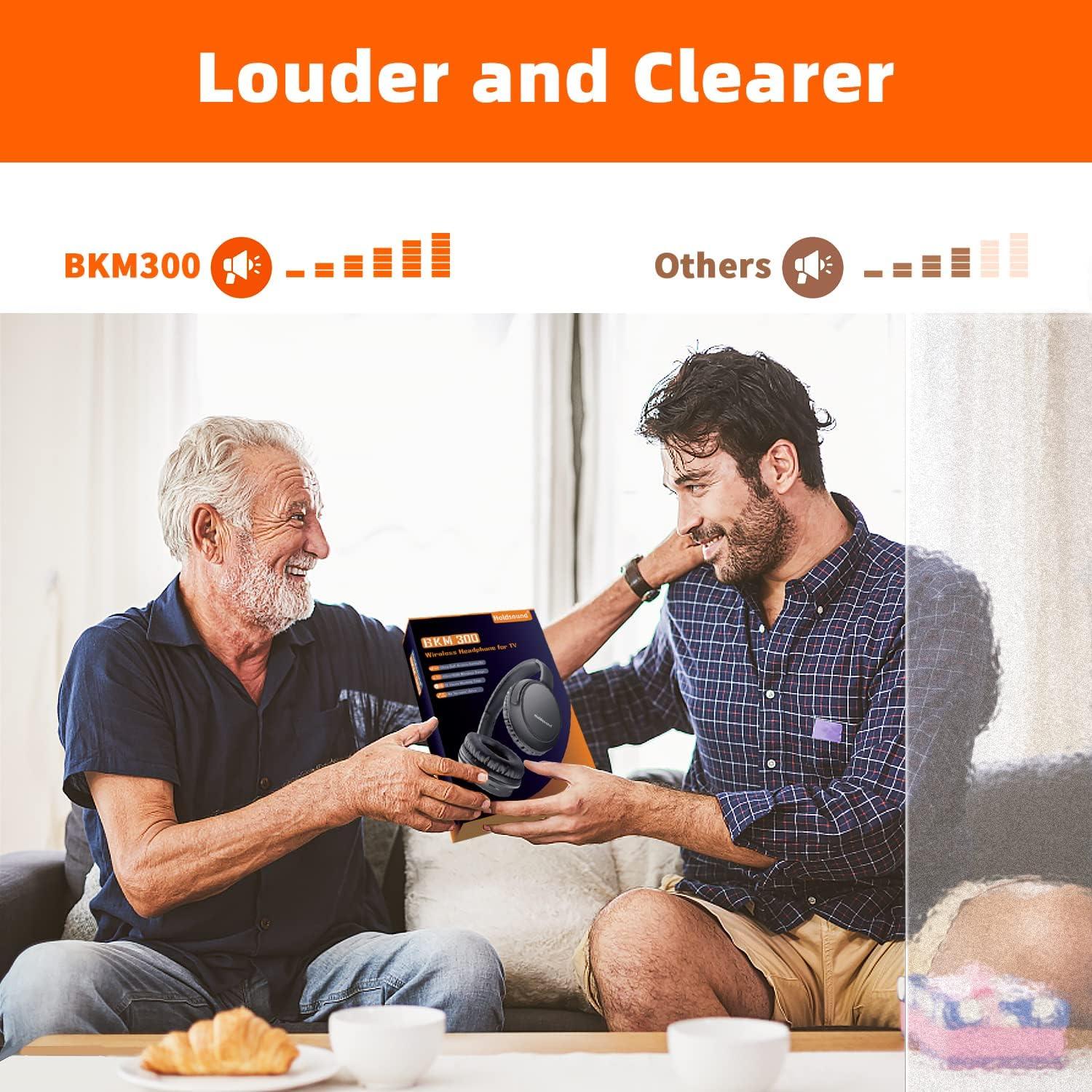 Auriculares Inalámbricos BKM300 para TV con Transmisor USB