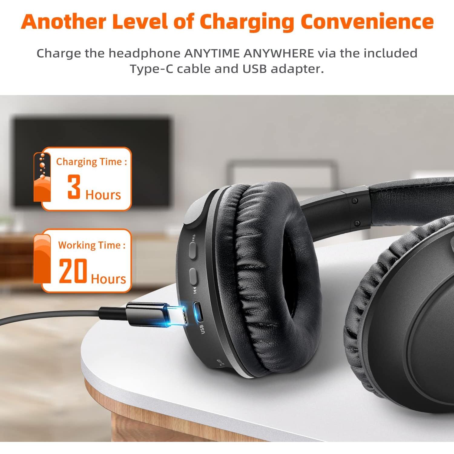 Auriculares Inalámbricos BKM300 para TV con Transmisor USB