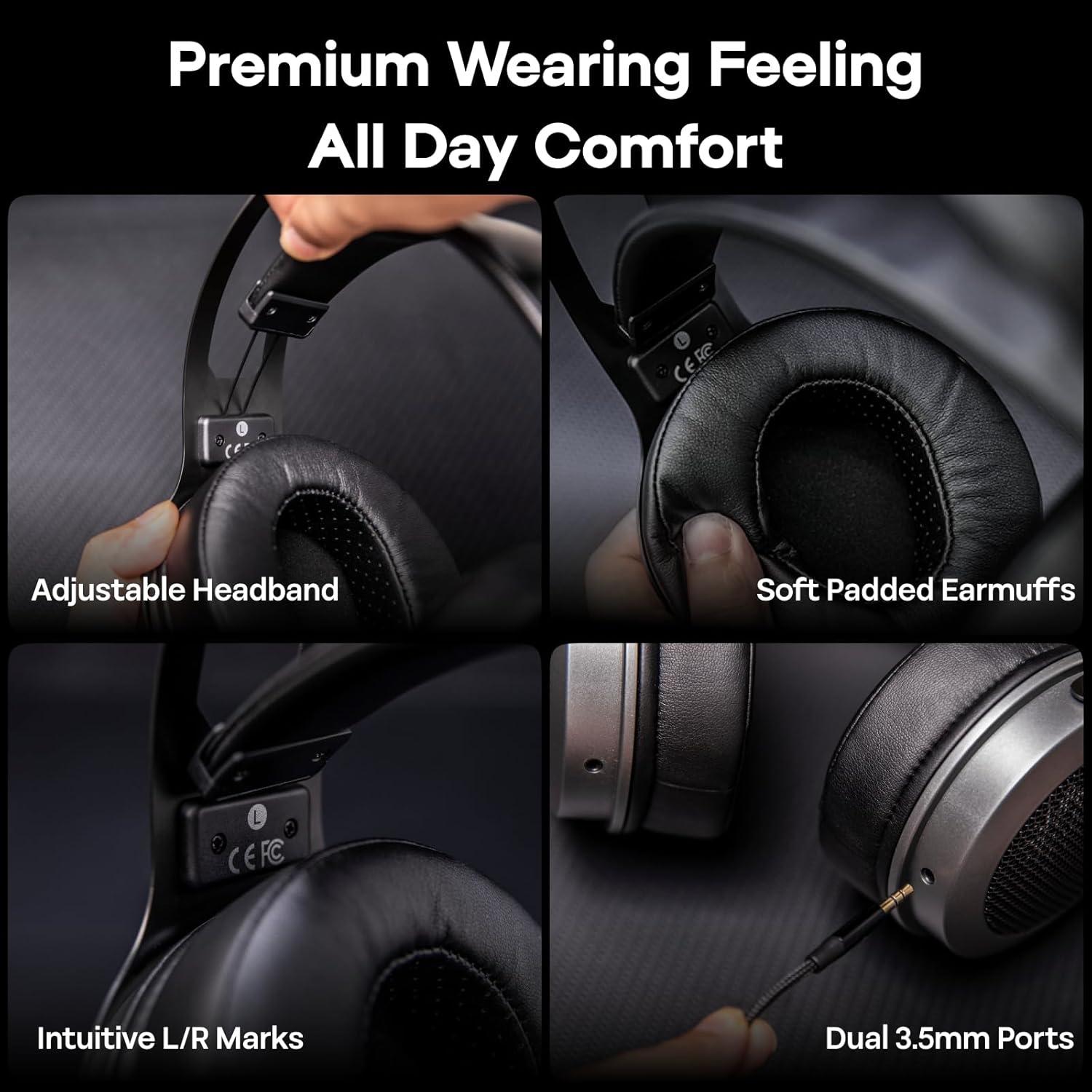 Auriculares Linsoul Kiwi Ears Altruva Hi-Fi 50mm Gaming