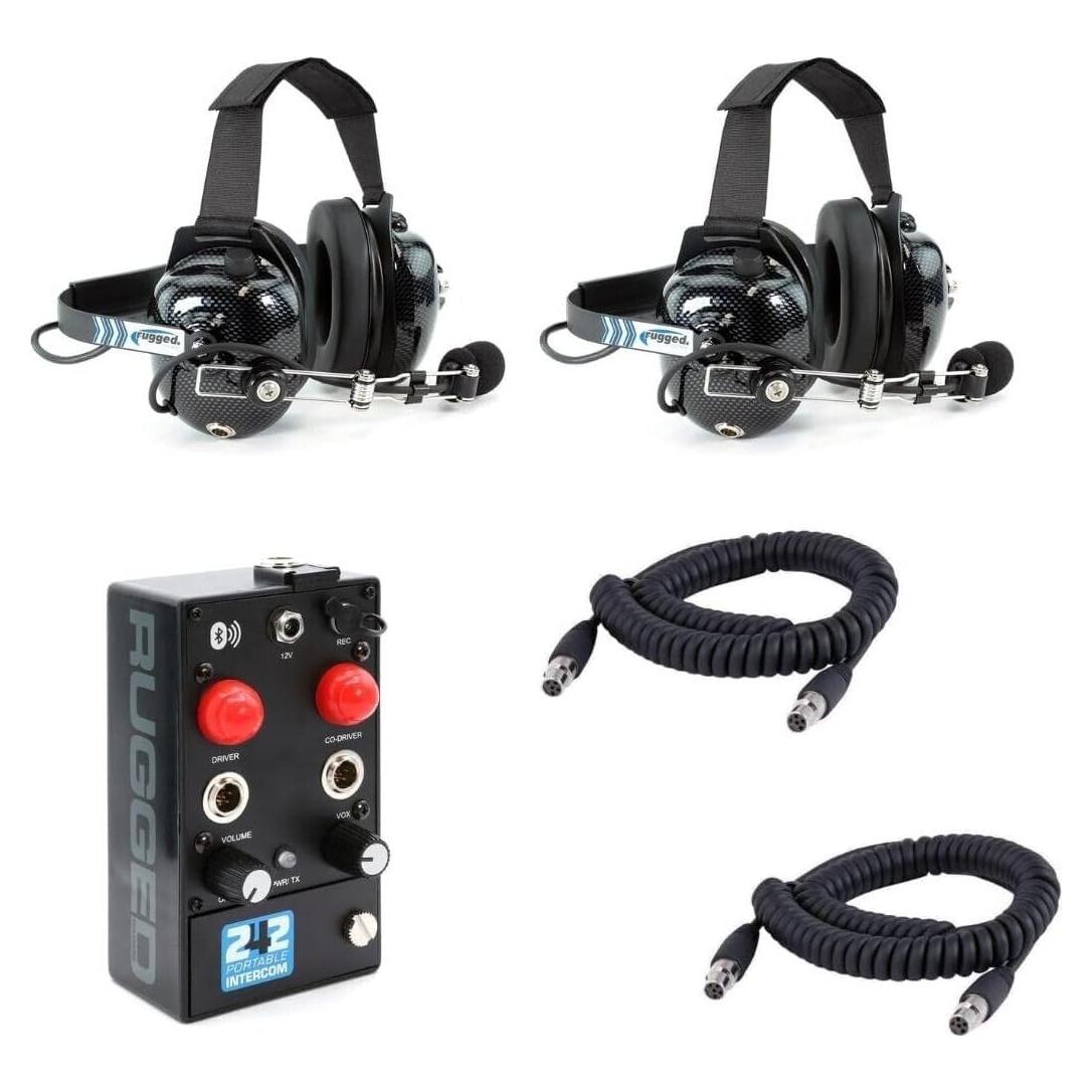 Intercomunicador Portátil Rugged Radios 242 con Bluetooth y VOX