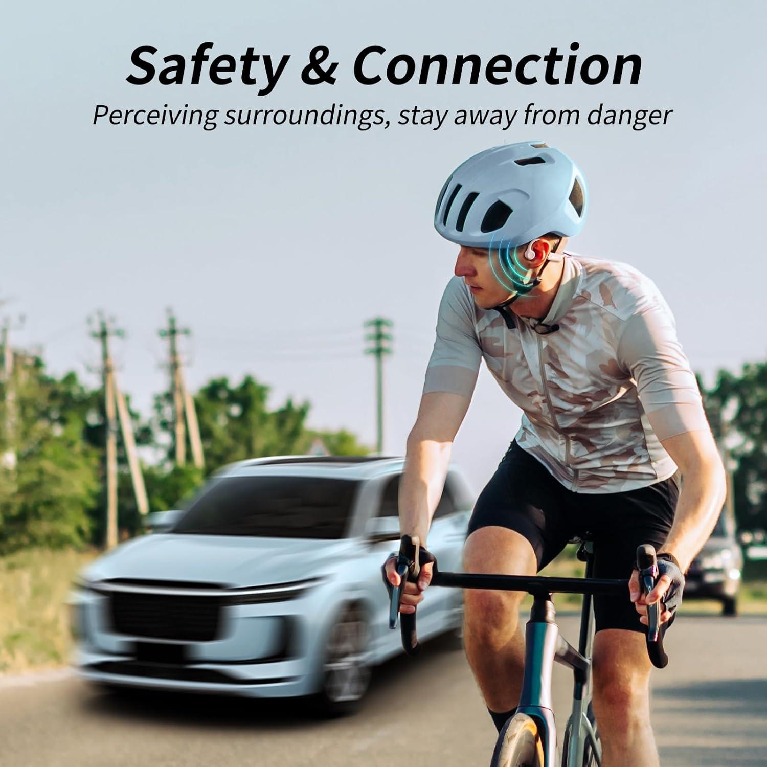 Auriculares Inalámbricos Bluetooth 5.3 CXK X14 Conducción Ósea IPX6