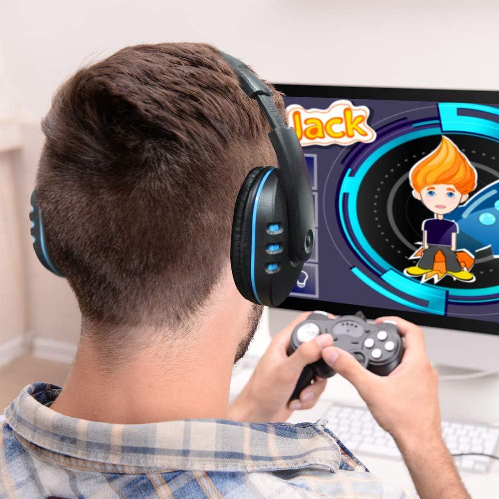 Auriculares Gaming DaKuan 3.5mm con Micrófono y Control de Volumen