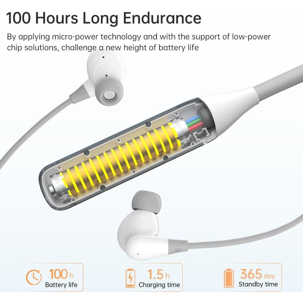 Auriculares Bluetooth MOCANIO mocaY13 100H Inalámbricos Negro