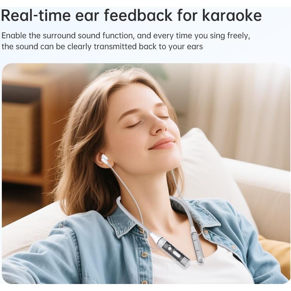 Auriculares Bluetooth MOCANIO mocaY13 100H Inalámbricos Negro