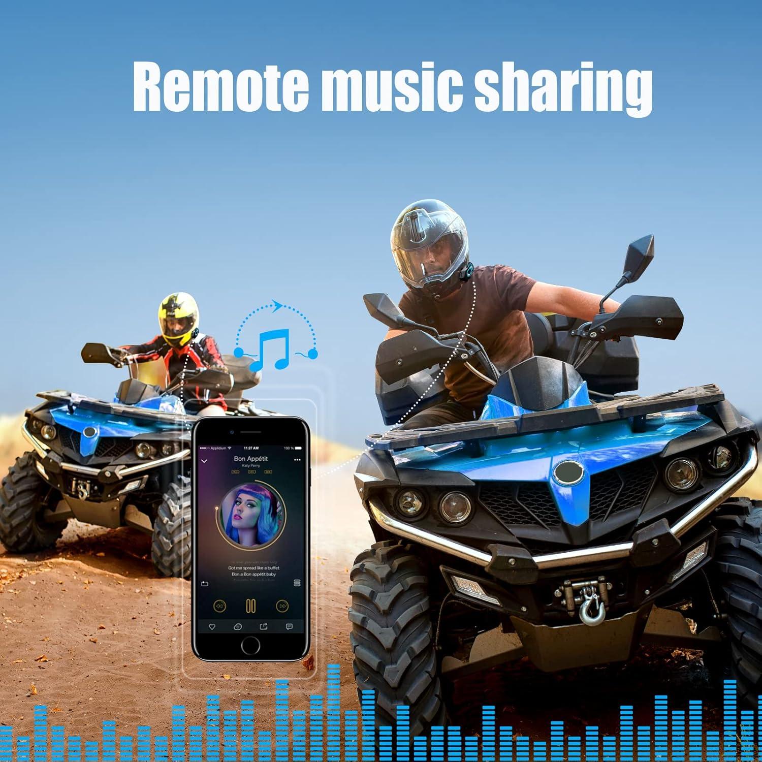 Auricular Bluetooth FreedConn TMAX PRO para Casco de Motocicleta