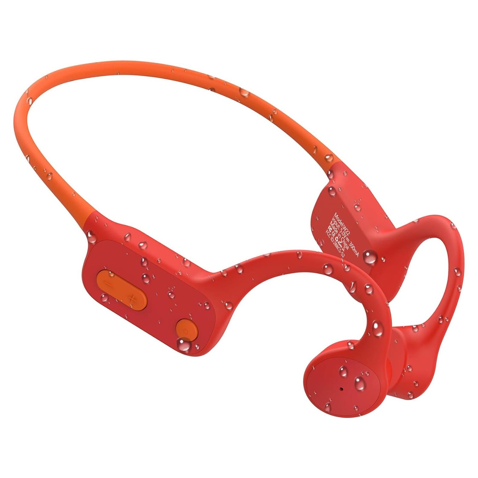 Auriculares de Natación Tayogo W22, Bluetooth 5.4, 32GB MP3