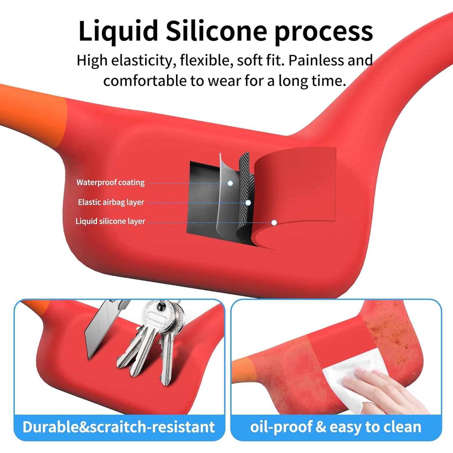 Auriculares de Natación Tayogo W22, Bluetooth 5.4, 32GB MP3