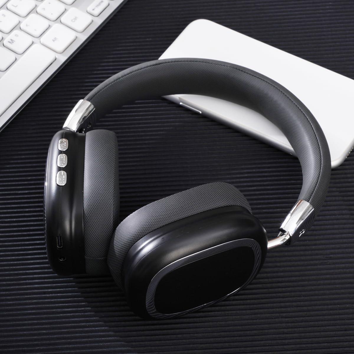 Auriculares Inalámbricos Shantou B35 HiFi Plegables Negro