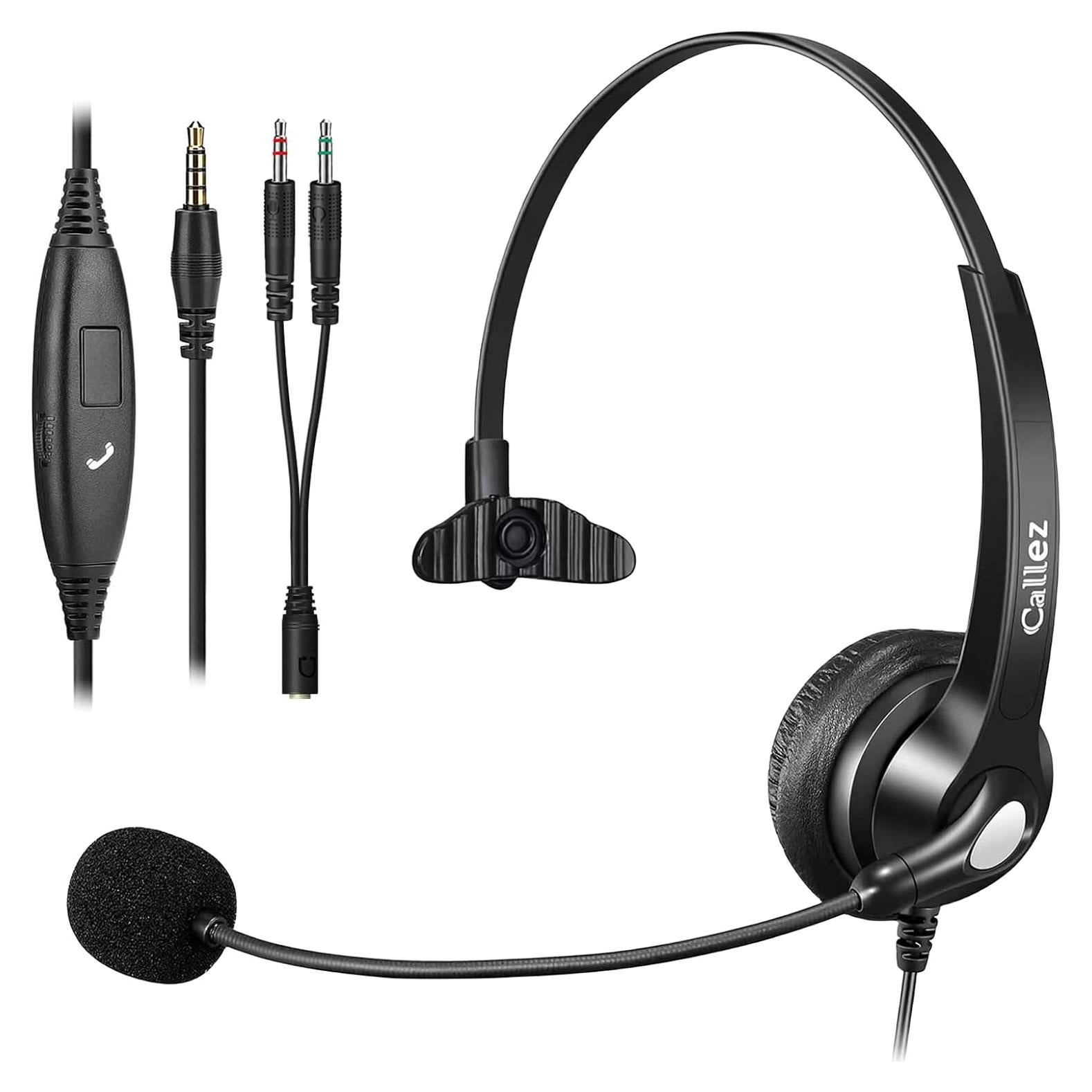 Auriculares Callez GC500E1 con Micrófono 3.5mm - Cancelación de Ruido