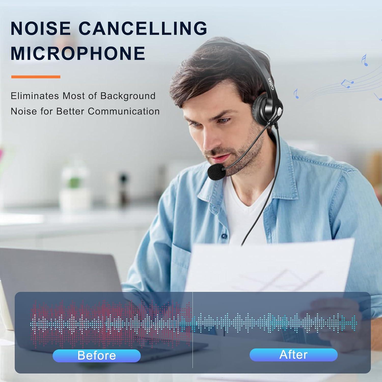 Auriculares Callez GC500E1 con Micrófono 3.5mm - Cancelación de Ruido