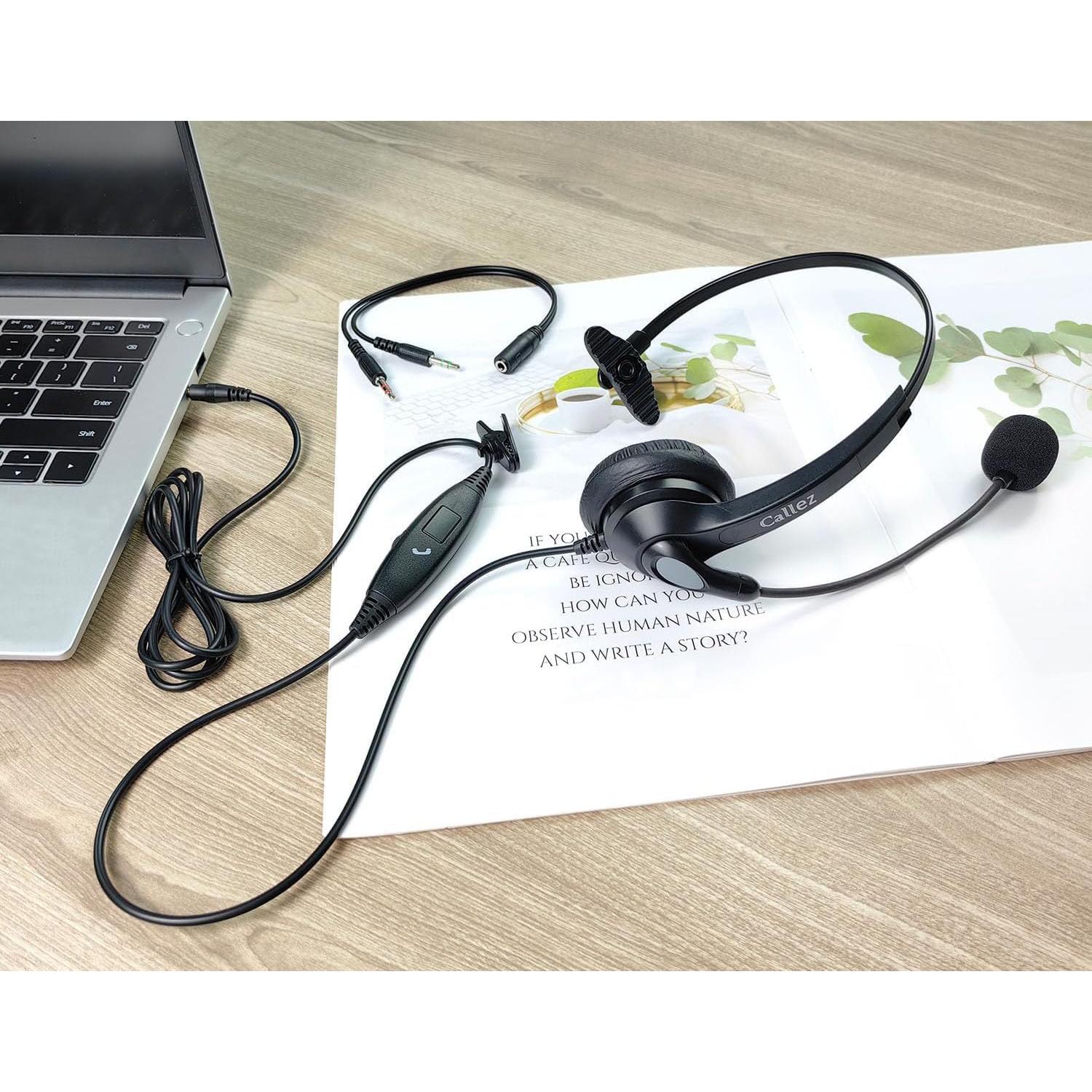 Auriculares Callez GC500E1 con Micrófono 3.5mm - Cancelación de Ruido
