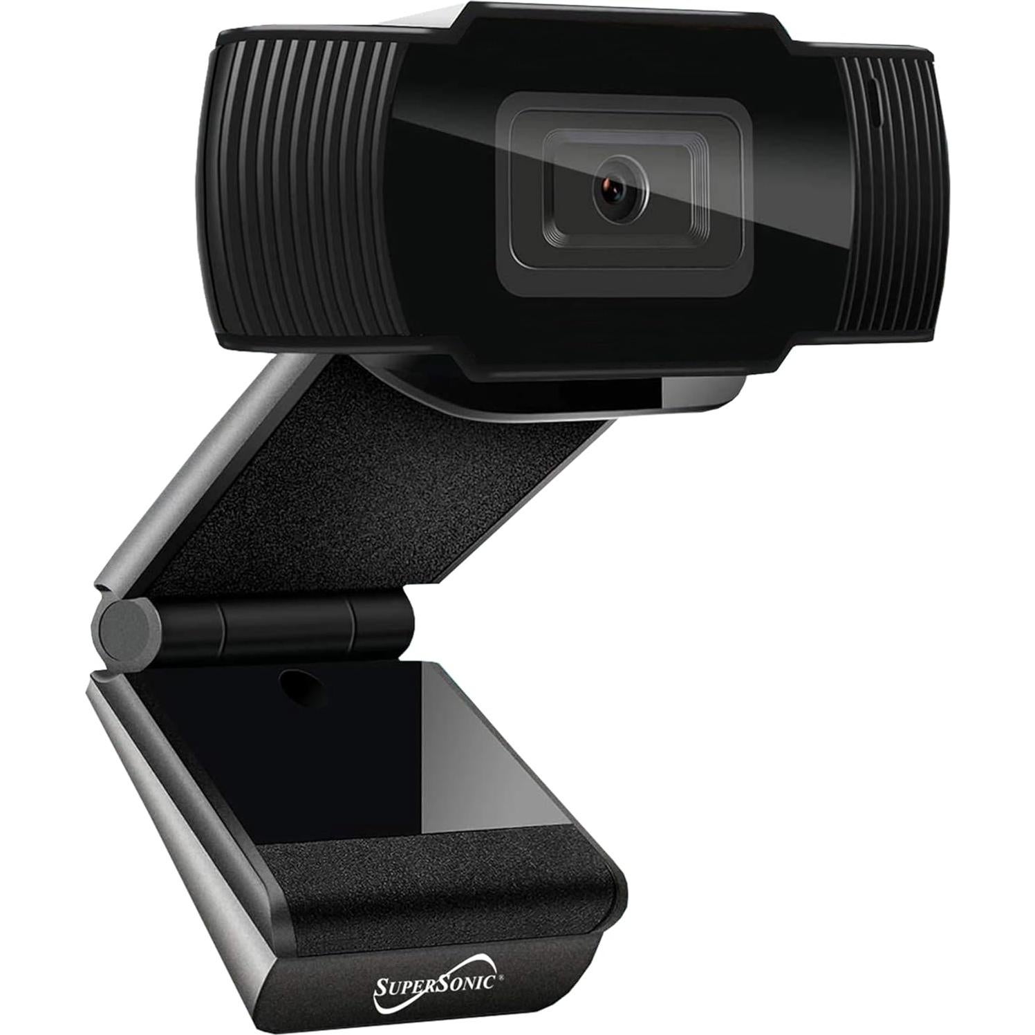 Webcam HD 1080P Supersonic SC-942WCH con Auriculares Estéreo