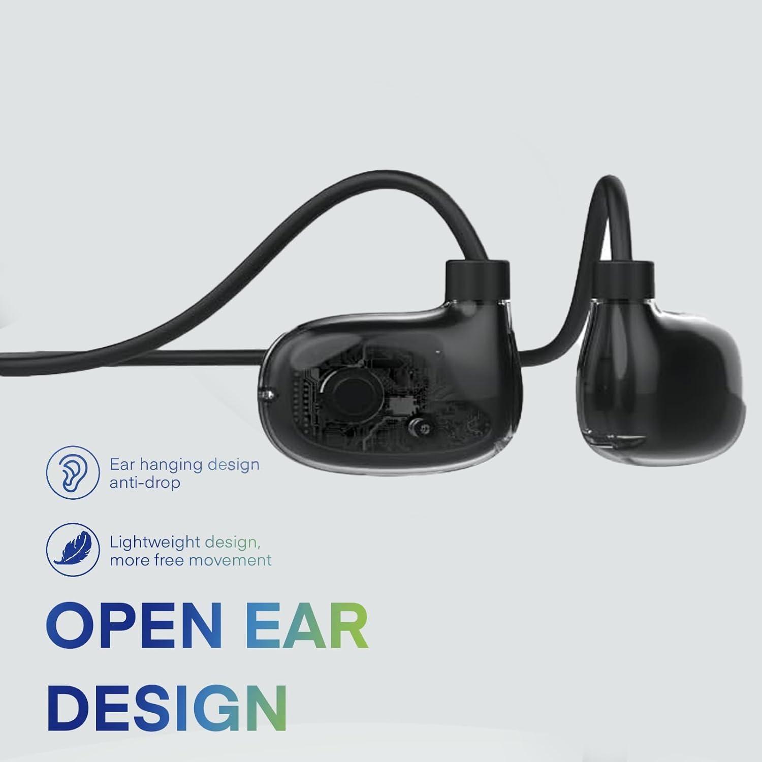 Auriculares Inalámbricos Conducción Ósea Perfell PF-BH1 15H