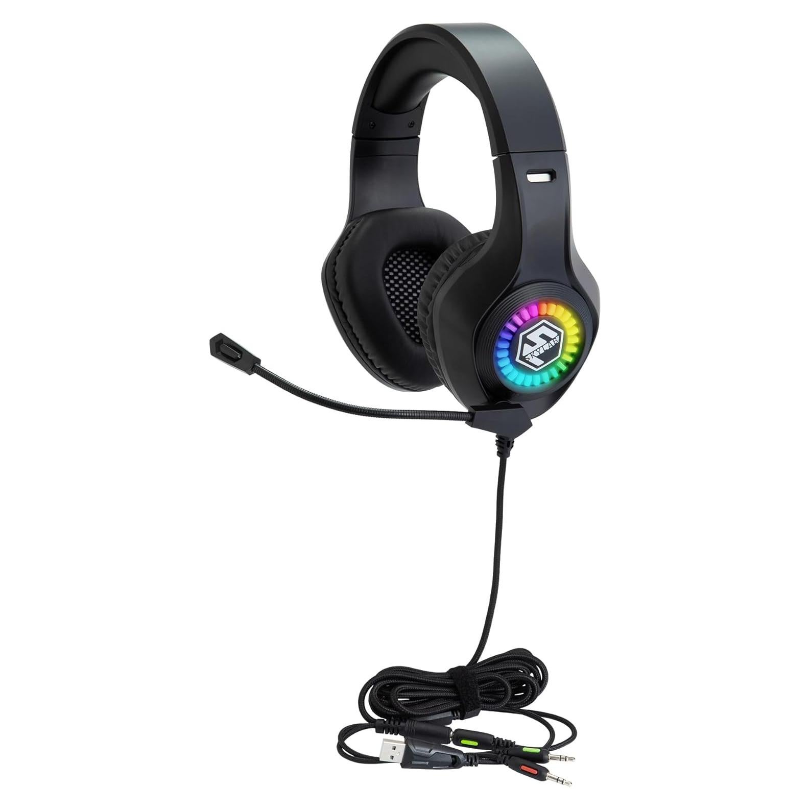 Auriculares Gaming Egghead Skylab con Luz LED y Micrófono