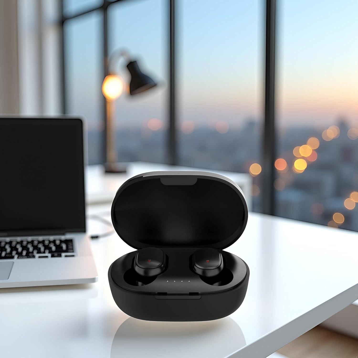 Auriculares Inalámbricos Bluetooth Wentoenapp ZWC3022-3024 Negro