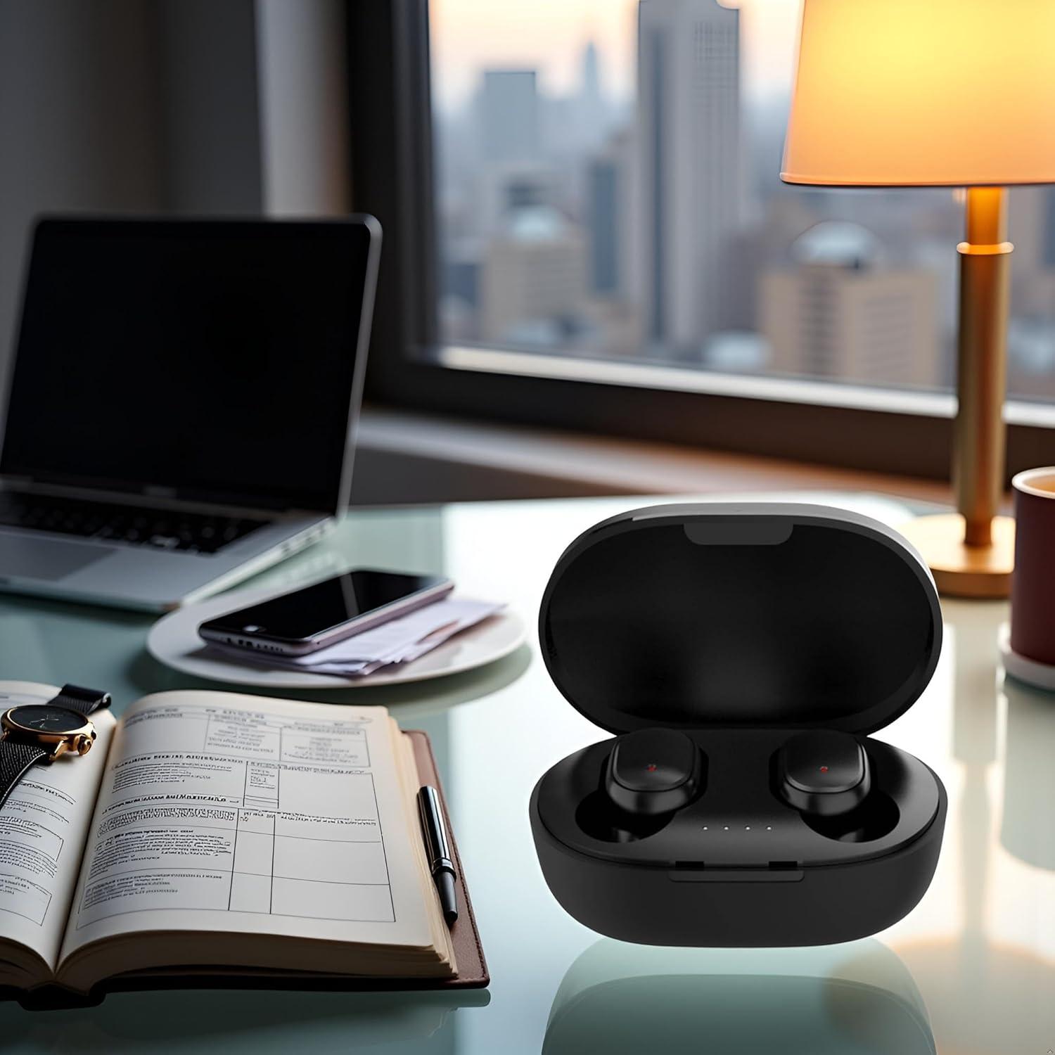 Auriculares Inalámbricos Bluetooth Wentoenapp ZWC3022-3024 Negro