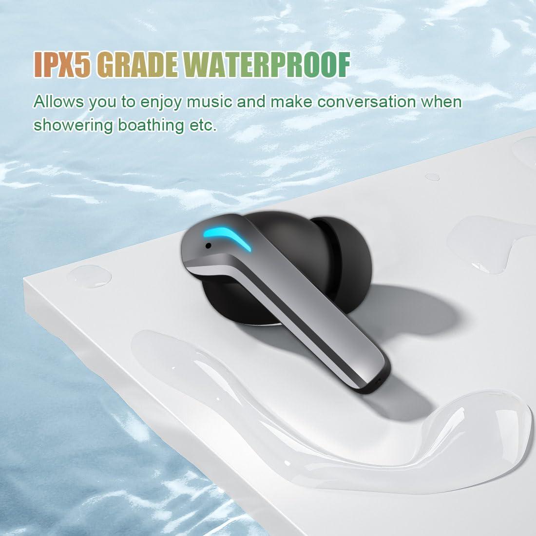 Auriculares Inalámbricos QUOPICO G05 - 40H, Bluetooth 5.3, IPX5